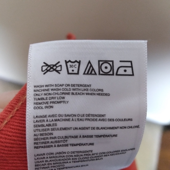 Roxy Orange Stretch Denim Low Rise Five Pocket Skinny Jeans Size 5/27 - Picture 12 of 12